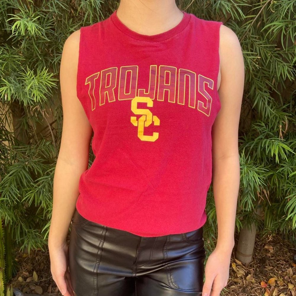 USC Trojans Southern California Baby Muscle Tee